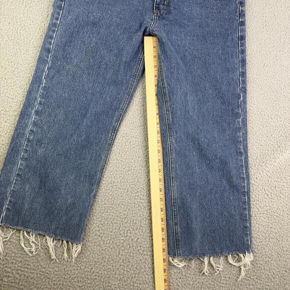 Carhartt Men's Jeans 32x23 Altered Blue Traditional Fit Straight Leg Denim - Picture 6 of 11